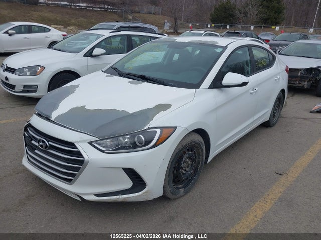 12565225 :رقم المزاد ، 5NPD74LFXJH284651 vin ، 2018 Hyundai Elantra Le مزاد بيع
