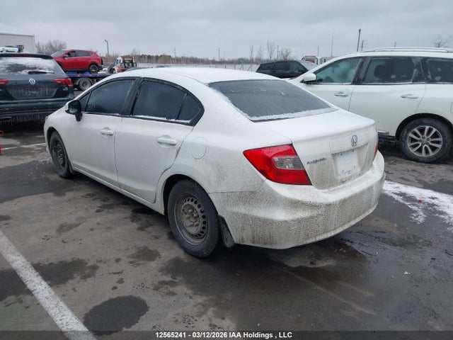 Продажа на аукционе авто 2012 Honda Civic Lx, vin: 2HGFB2F42CH107014, номер лота: 12565241