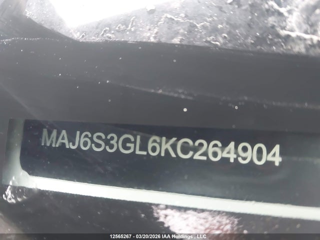 MAJ6S3GL6KC264904 Ford Ecosport Se