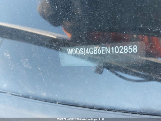 12565271 :رقم المزاد ، WDDSJ4GB6EN102858 vin ، 2014 Mercedes-benz Cla 250 4matic مزاد بيع