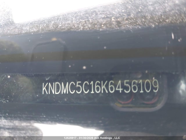 KNDMC5C16K6456109 KIA Sedona Sx