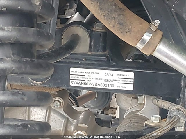 Yamaha YXE1000 2025 5Y4AN60W3SA300150 Image 9