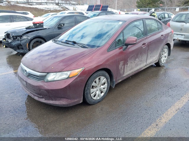 Продажа на аукционе авто 2012 Honda Civic, vin: 2HGFB2F49CH026253, номер лота: 12565342