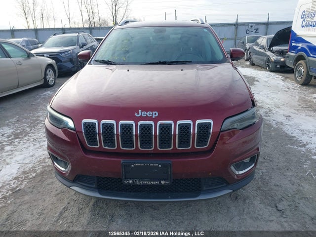 Продажа на аукционе авто 2019 Jeep Cherokee Limited, vin: 1C4PJLDB9KD215705, номер лота: 12565345