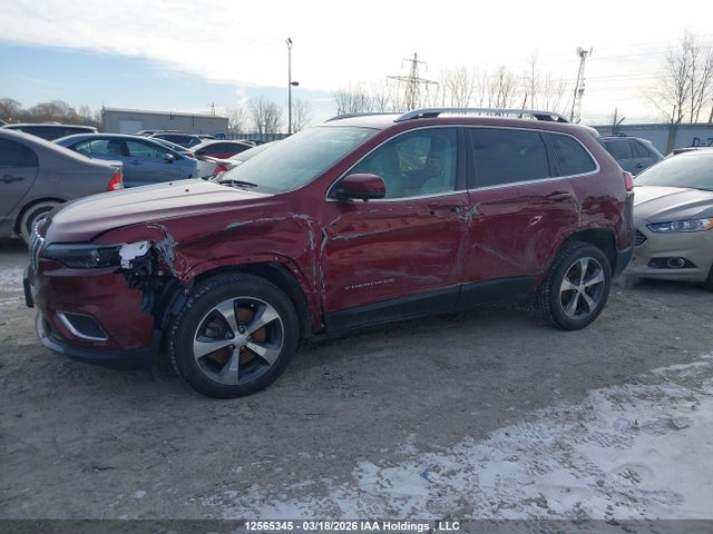 Продажа на аукционе авто 2019 Jeep Cherokee Limited, vin: 1C4PJLDB9KD215705, номер лота: 12565345