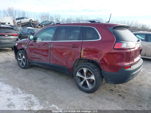 Продажа на аукционе авто 2019 Jeep Cherokee Limited, vin: 1C4PJLDB9KD215705, номер лота: 12565345
