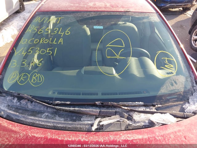 12565346 :رقم المزاد ، 2T1BU4EE0AC453051 vin ، 2010 Toyota Corolla مزاد بيع