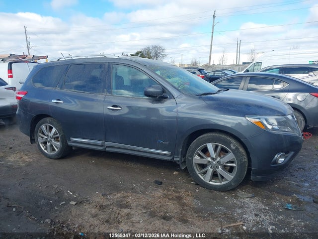 12565347 :رقم المزاد ، 5N1CR2MM8EC633391 vin ، 2014 Nissan Pathfinder Hybrid/sv/sl/platinum مزاد بيع