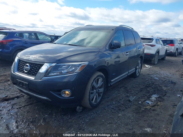 12565347 :رقم المزاد ، 5N1CR2MM8EC633391 vin ، 2014 Nissan Pathfinder Hybrid/sv/sl/platinum مزاد بيع