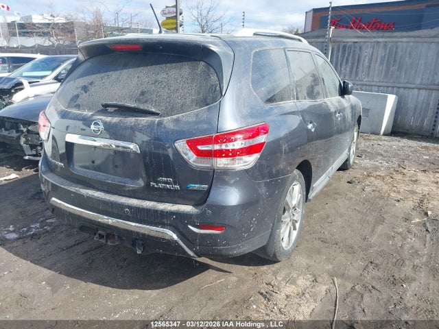 12565347 :رقم المزاد ، 5N1CR2MM8EC633391 vin ، 2014 Nissan Pathfinder Hybrid/sv/sl/platinum مزاد بيع