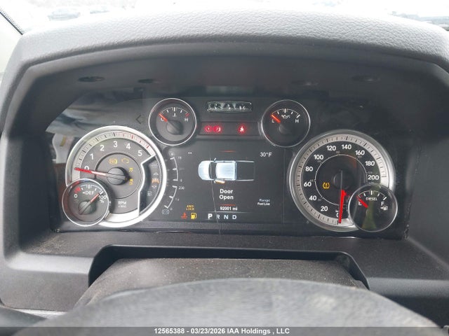 3C6UR5DL3JG216308 RAM 2500 Slt