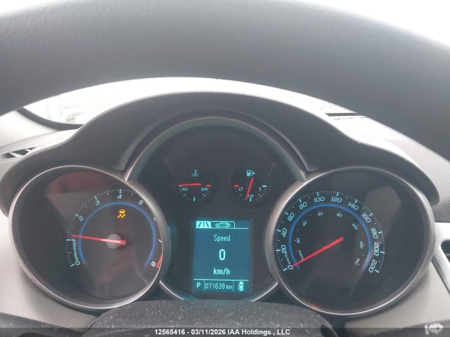 12565416 :رقم المزاد ، 1G1PL5SH0D7216913 vin ، 2013 Chevrolet Cruze Ls مزاد بيع