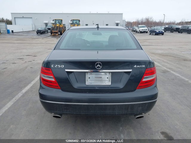 Aukcja sprzedaży 2012 Mercedes-benz C 250 4matic, vin: WDDGF8FB2CA615724, numer aukcji: 12565452
