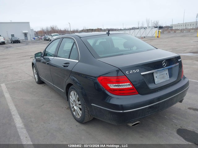 Aukcja sprzedaży 2012 Mercedes-benz C 250 4matic, vin: WDDGF8FB2CA615724, numer aukcji: 12565452