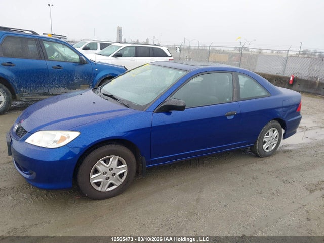Aukcja sprzedaży 2005 Honda Civic Dx Vp, vin: 1HGEM22195L808348, numer aukcji: 12565473