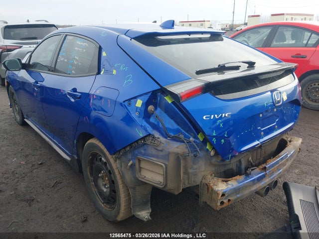 2017 Honda Civic Sport მანქანა იყიდება აუქციონზე, vin: SHHFK7G44HU303607, აუქციონის ნომერი: 12565475