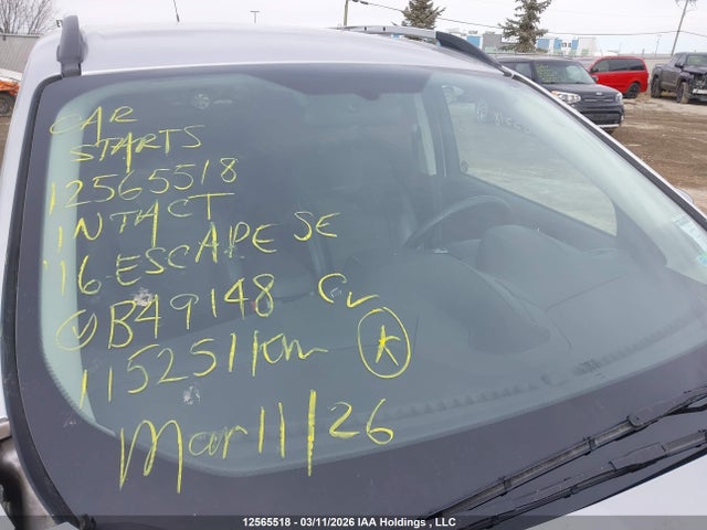 Продаж на аукціоні авто 2016 Ford Escape Se, vin: 1FMCU9G96GUB49148, номер лоту: 12565518