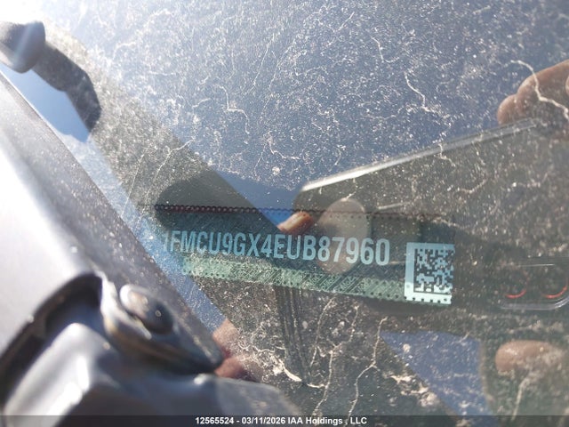 2014 Ford Escape Se მანქანა იყიდება აუქციონზე, vin: 1FMCU9GX4EUB87960, აუქციონის ნომერი: 12565524