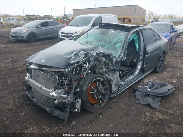 12565540 :رقم المزاد ، 55SWF6EB8HU208421 vin ، 2017 Mercedes-benz C 43 4mati Amg مزاد بيع