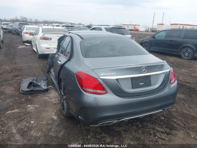 12565540 :رقم المزاد ، 55SWF6EB8HU208421 vin ، 2017 Mercedes-benz C 43 4mati Amg مزاد بيع