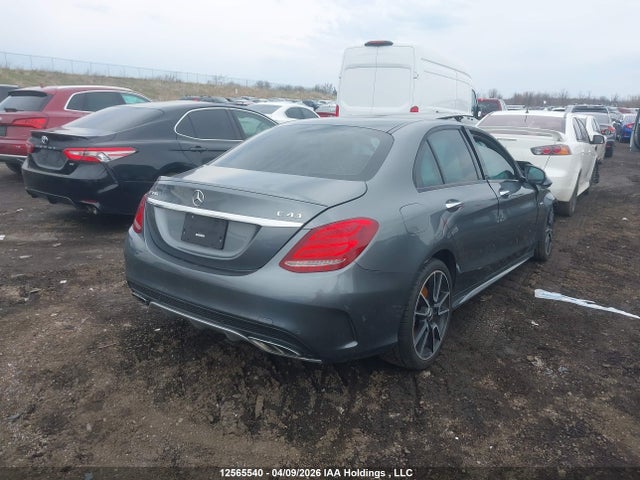 12565540 :رقم المزاد ، 55SWF6EB8HU208421 vin ، 2017 Mercedes-benz C 43 4mati Amg مزاد بيع