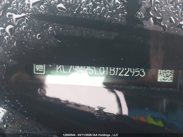 KL79MRSL0TB122953 Chevrolet Trailblazer Lt