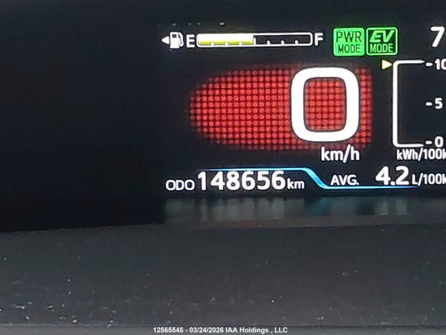 Продаж на аукціоні авто 2020 Toyota Prius Prime Upgrade, vin: JTDKARFP9L3134393, номер лоту: 12565545