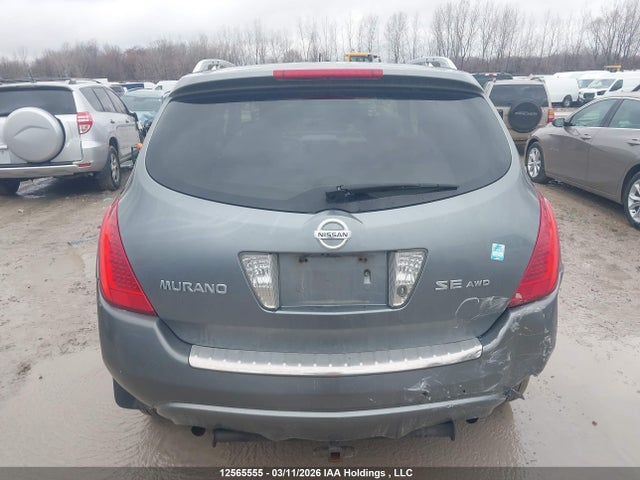 2006 Nissan Murano Se მანქანა იყიდება აუქციონზე, vin: JN8AZ08W46W542828, აუქციონის ნომერი: 12565555
