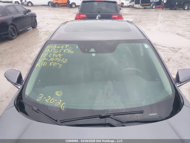 Продаж на аукціоні авто 2017 Honda Civic Touring, vin: 2HGFC1F92HH104012, номер лоту: 12565560
