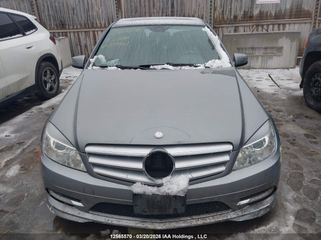 12565570 :رقم المزاد ، WDDGF8FB6BA511901 vin ، 2011 Mercedes-benz C 250 4matic مزاد بيع