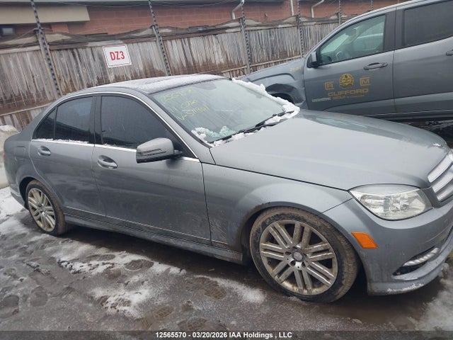 12565570 :رقم المزاد ، WDDGF8FB6BA511901 vin ، 2011 Mercedes-benz C 250 4matic مزاد بيع