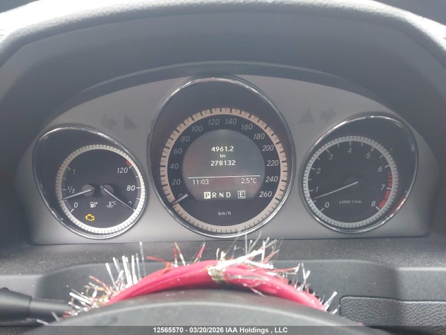 12565570 :رقم المزاد ، WDDGF8FB6BA511901 vin ، 2011 Mercedes-benz C 250 4matic مزاد بيع