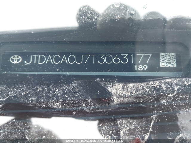 2026 Toyota Prius Se/xse/xse Premium/night Shade მანქანა იყიდება აუქციონზე, vin: JTDACACU7T3063177, აუქციონის ნომერი: 12565574