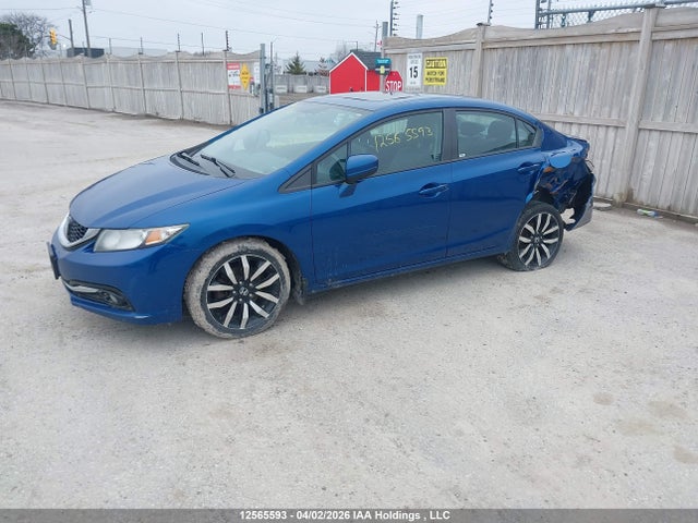 12565593 :رقم المزاد ، 2HGFB2F76EH011822 vin ، 2014 Honda Civic Touring مزاد بيع