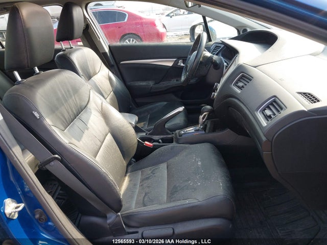 12565593 :رقم المزاد ، 2HGFB2F76EH011822 vin ، 2014 Honda Civic Touring مزاد بيع