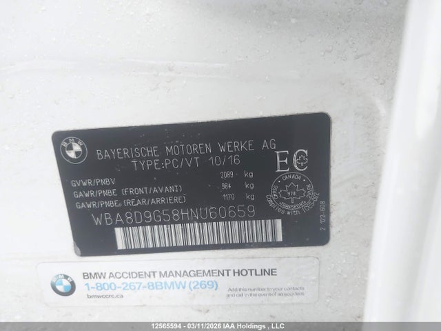 WBA8D9G58HNU60659 BMW 330i Xdrive