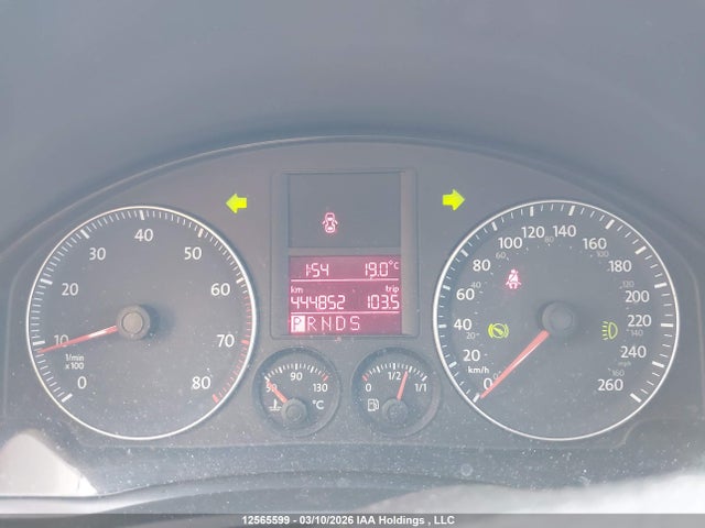 12565599 :رقم المزاد ، WVWDA71K59W142586 vin ، 2009 Volkswagen Rabbit 5-door Comfortline/5-door Trendline مزاد بيع