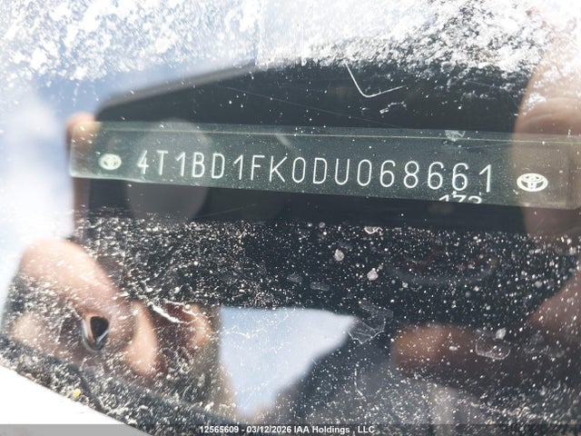 Aukcja sprzedaży 2013 Toyota Camry Hybrid Xle, vin: 4T1BD1FK0DU068661, numer aukcji: 12565609
