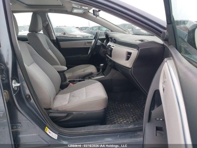 12565616 :رقم المزاد ، 2T1BURHE9FC406147 vin ، 2015 Toyota Corolla L/le/le Pls/prm/s/s Pls مزاد بيع