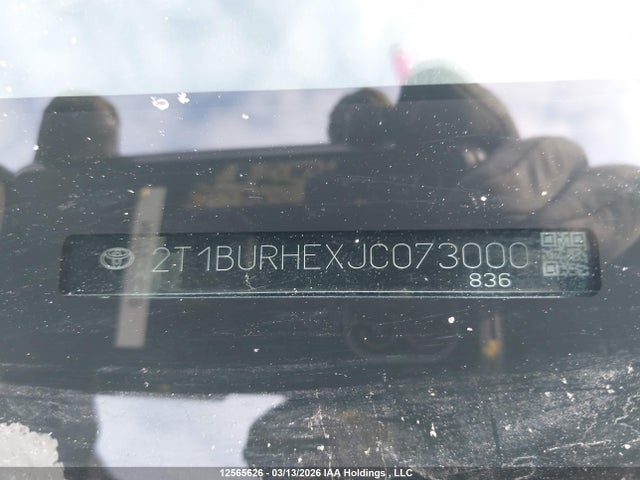 2T1BURHEXJC073000 Toyota Corolla L/le/xle/se/xse