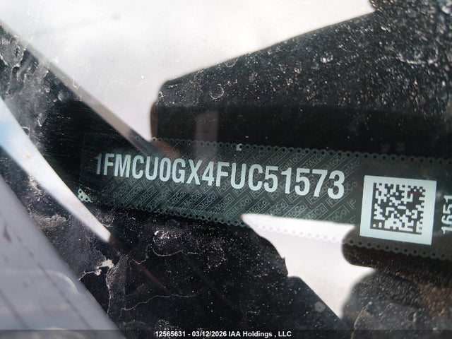 1FMCU0GX4FUC51573 Ford ESCAPE SE