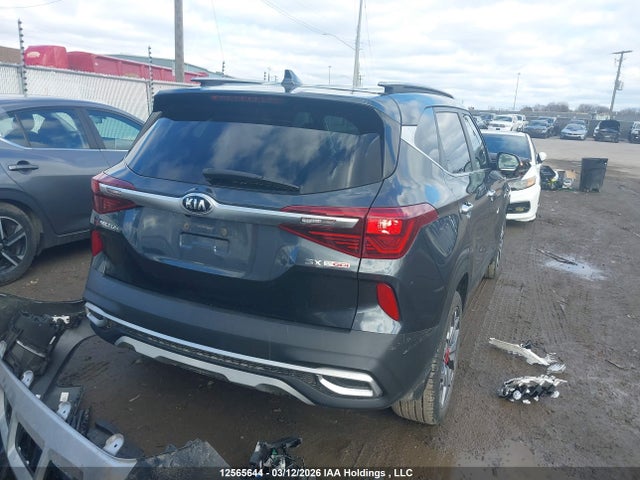 12565644 :رقم المزاد ، KNDETCA2XM7174623 vin ، 2021 Kia Seltos Sx مزاد بيع