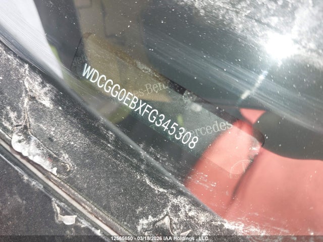 WDCGG0EBXFG345308 Mercedes-Benz Glk 250 Bluetec