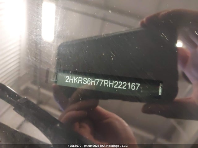 12565670 :رقم المزاد ، 2HKRS6H77RH222167 vin ، 2024 Honda Cr-v Ex-l Hybrid مزاد بيع