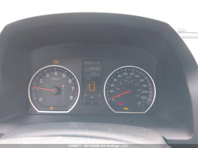 12565677 :رقم المزاد ، 5J6RE48757L801110 vin ، 2007 Honda Cr-v Exl مزاد بيع