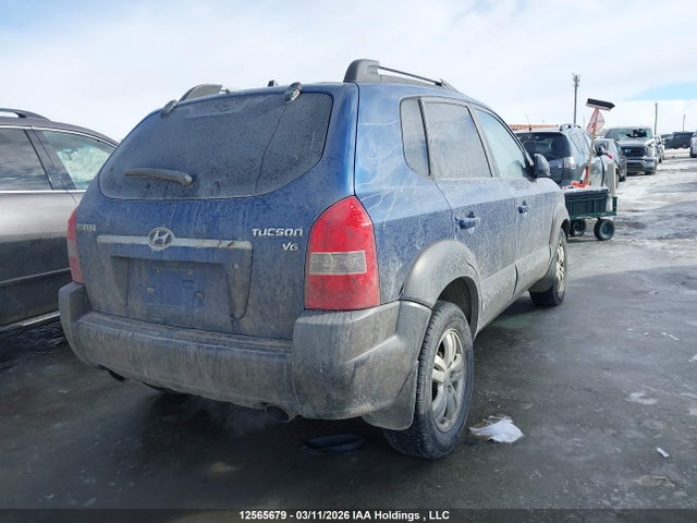 2006 Hyundai Tucson Gl მანქანა იყიდება აუქციონზე, vin: KM8JM12D46U297124, აუქციონის ნომერი: 12565679