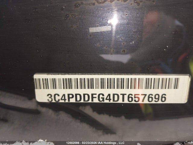 Aukcja sprzedaży 2013 Dodge Journey R/t, vin: 3C4PDDFG4DT657696, numer aukcji: 12552086