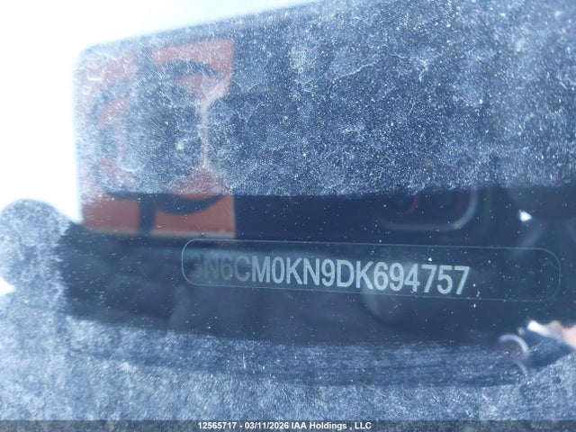 2013 Nissan Nv200 2.5s/2.5sv მანქანა იყიდება აუქციონზე, vin: 3N6CM0KN9DK694757, აუქციონის ნომერი: 12565717