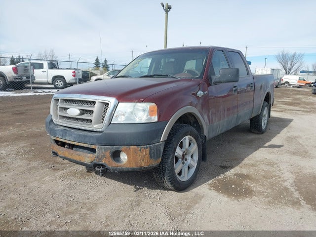 2006 Ford F150 Supercrew მანქანა იყიდება აუქციონზე, vin: 1FTPW14556KD57051, აუქციონის ნომერი: 12565759