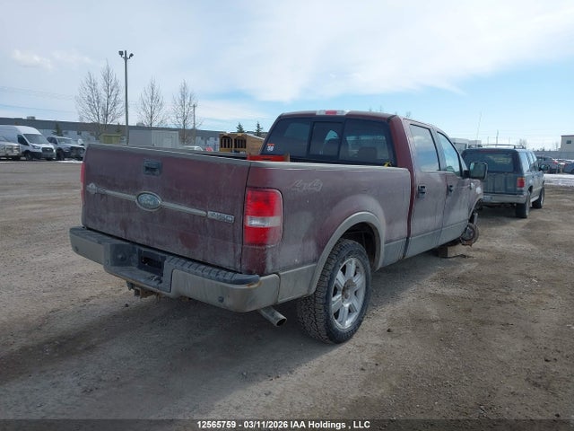 2006 Ford F150 Supercrew მანქანა იყიდება აუქციონზე, vin: 1FTPW14556KD57051, აუქციონის ნომერი: 12565759